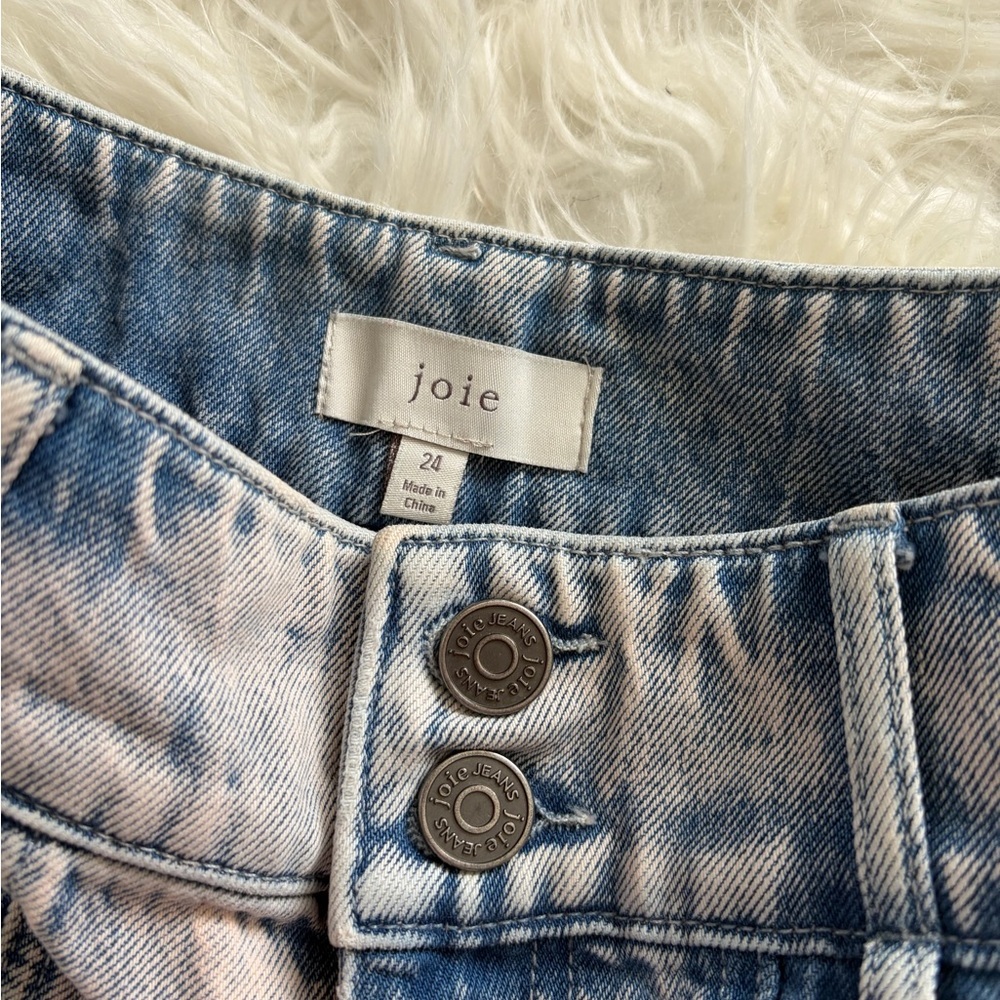 Joie High Rise Wide Leg Jeans - Picture 4 of 7